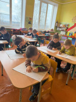 "Учимся буквам в старшей группе!".