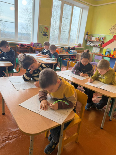 "Учимся буквам в старшей группе!".